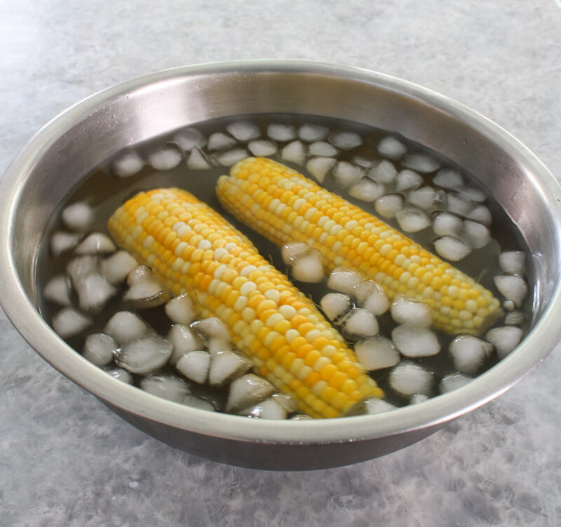 cooling corn on the cob