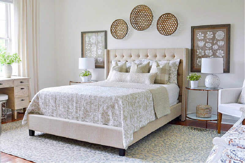 summer bedroom refresh