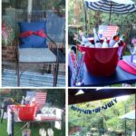 patriotic patio ideas collage