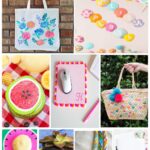 summer craft ideas collage