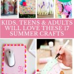 summer craft ideas collage