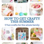 summer craft ideas collage