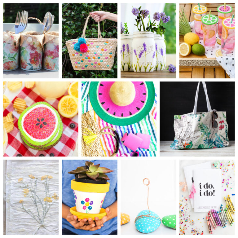 11 Fun Summer Crafts to Stay Busy, Creative, and Productive
