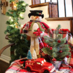 styling boxes for Christmas decor