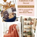 fall decor ideas collage