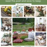collage of fall centerpieces graphic