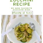 zucchini pasta recipe