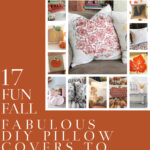 fall DIY pillow covers graphics