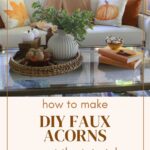 DIY faux acorn graphic