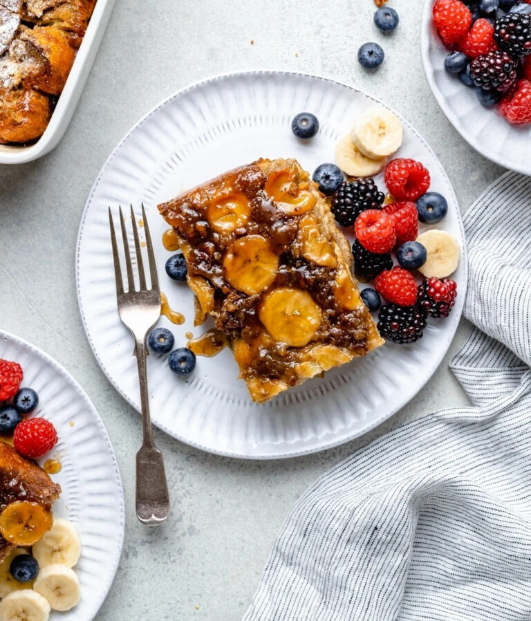 berry bananas foster French toast