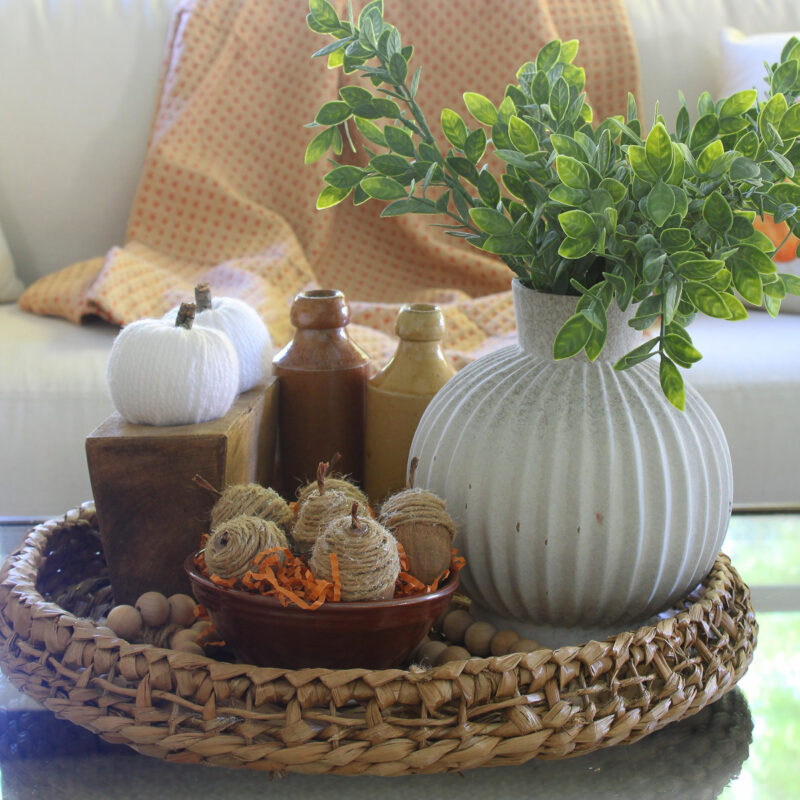 DIY faux acorns