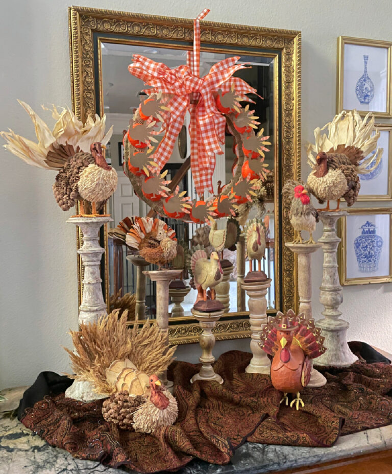 How to Transition from Fall to Thanksgiving Decor - Bluesky at Home