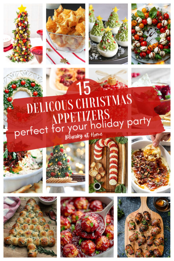 festive Christmas appetizers