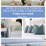 11 tips for decorating with pillows graphic