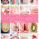 pretty pink Valentine's dessert