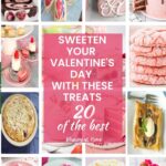 pretty pink Valentine's dessert