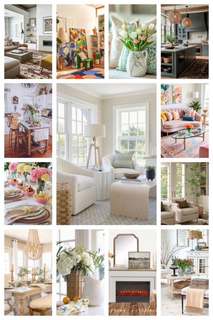 spring trends 2025 ideas collage