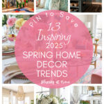 spring trends 2025 ideas graphic