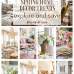 spring trends 2025 ideas graphic