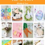 DIY Easter crafts collage