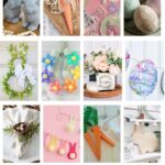 DIY Easter crafts collage