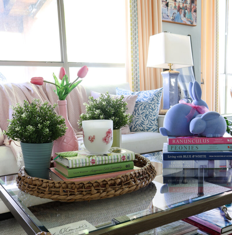 living room in bright room