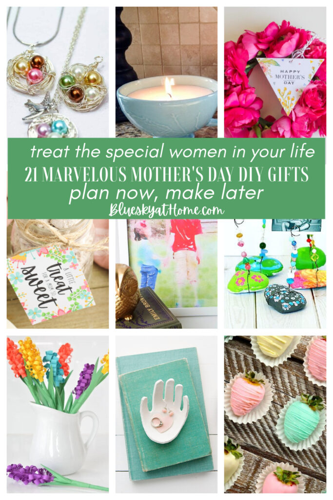 21 adorable mother's day DIY gifts graphic