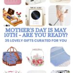 collage of mother's day gifts