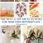 DIY Mother's Day Pin collage