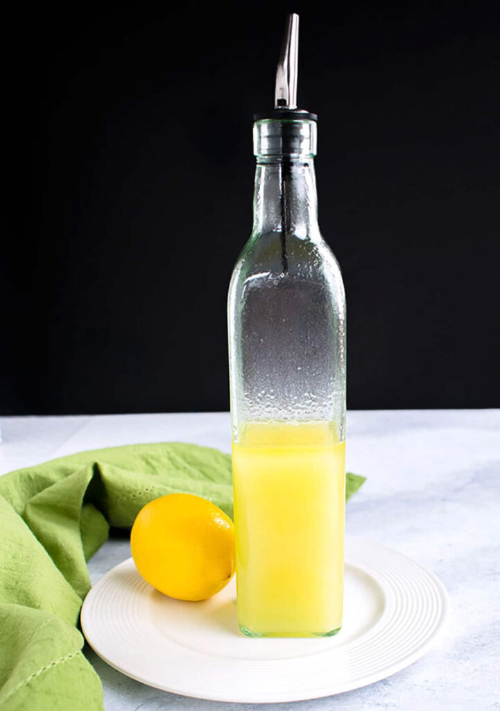 Mother's Day DIY lemon infused olive oil