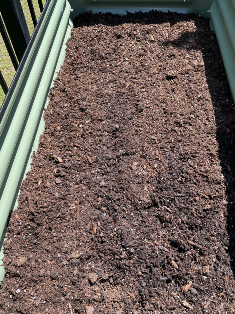garden bed soil