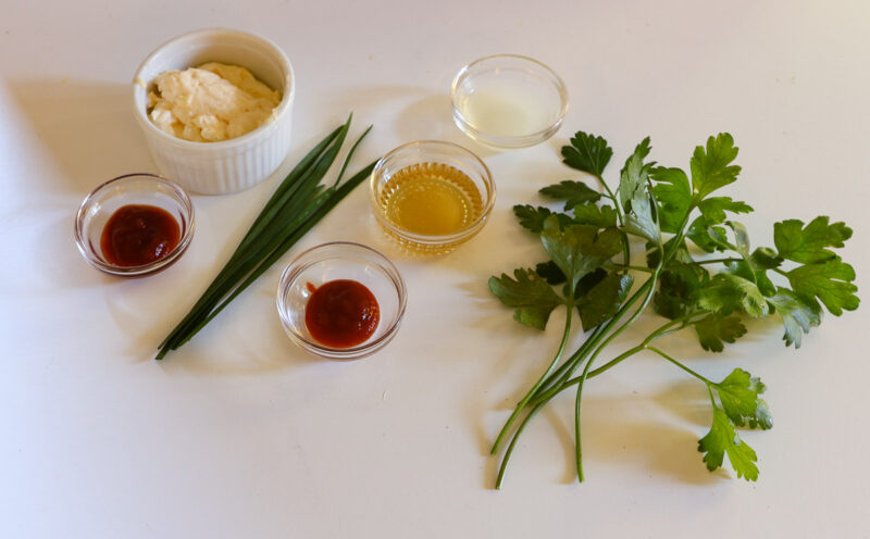 Grilled Bang Bang Chicken ingredients