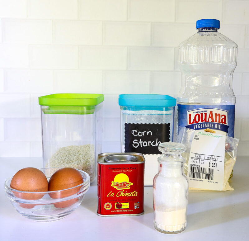 bang bang chicken ingredients for frying