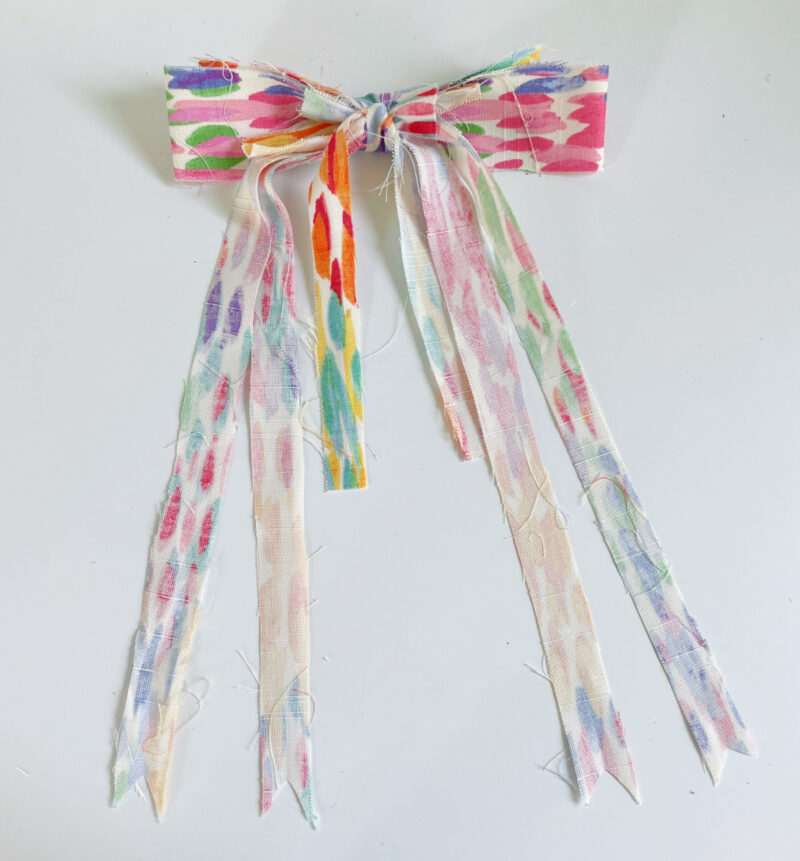 bow for summer wreath