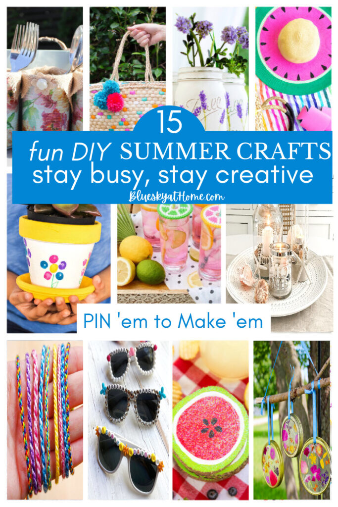 15 fun DIY summer craft projects