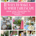 summer tablescape rundup graphic