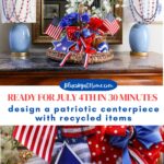 4th of July basket decor graphic