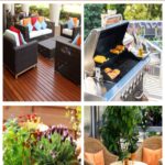 patio summer preparation collage