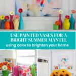 bright summer colors in home decor