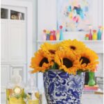 bright summer colors in home decor