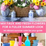 bright summer colors in home decor