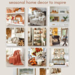 fall decor collage