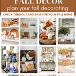 fall decor collage graphic
