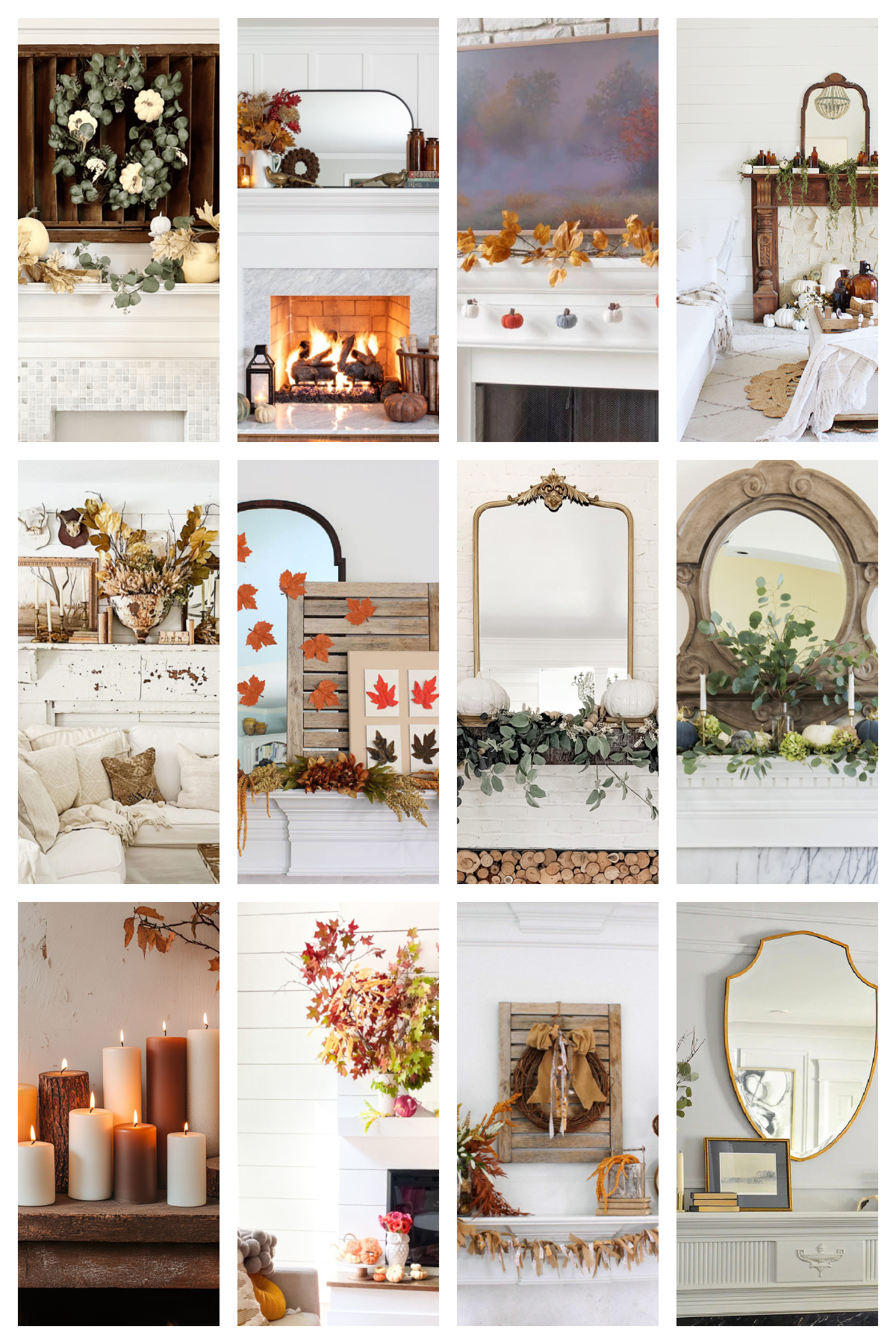 17 Stunning Fall Mantel Decor Ideas to Transform Your Fireplace ...