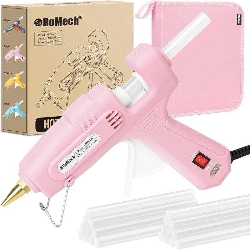 pink glue gun