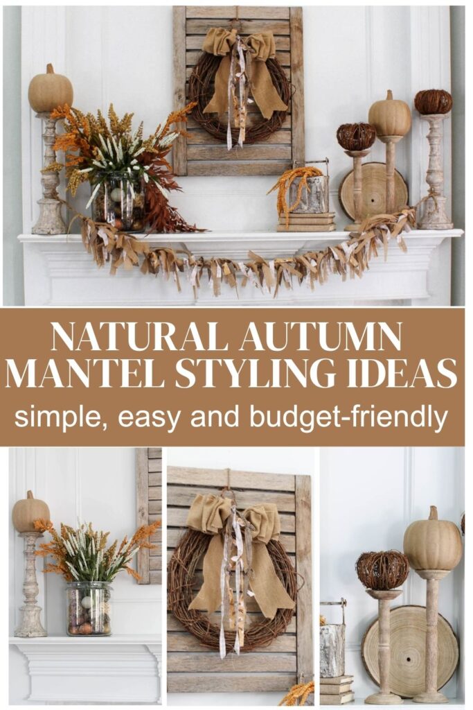 Simple Fall Mantel Decorating Ideas