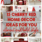 cherry red decor ideas