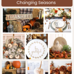 how to transition from fall to Thanksgiving home decor