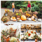 transition from fall to Thanksgiving decor photos