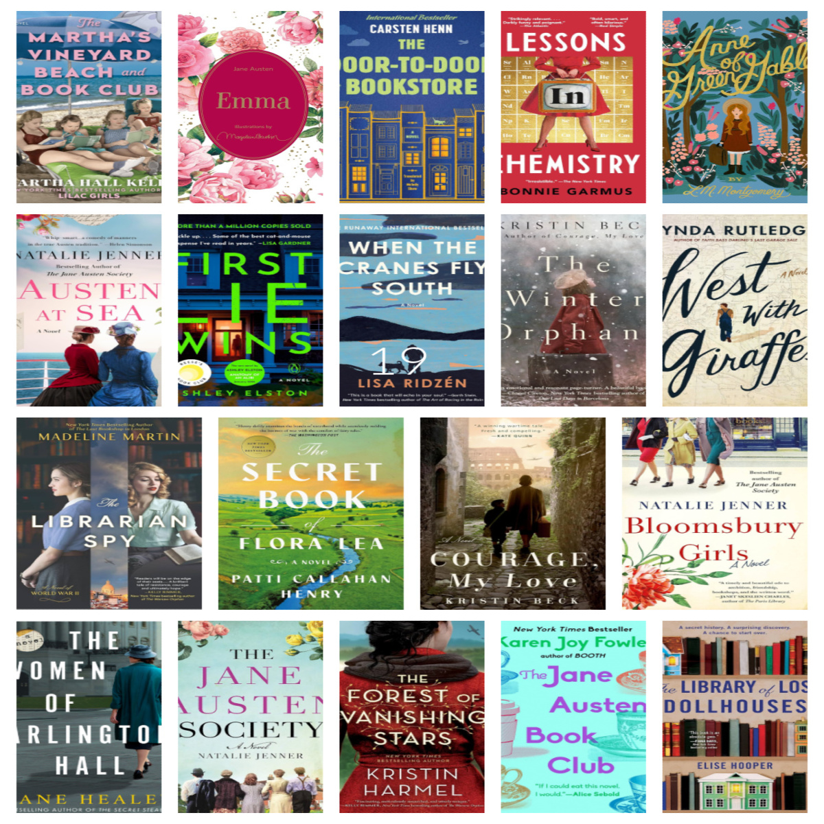 collage of best books of 2025